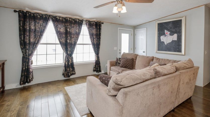 Michigan country home with horse barn